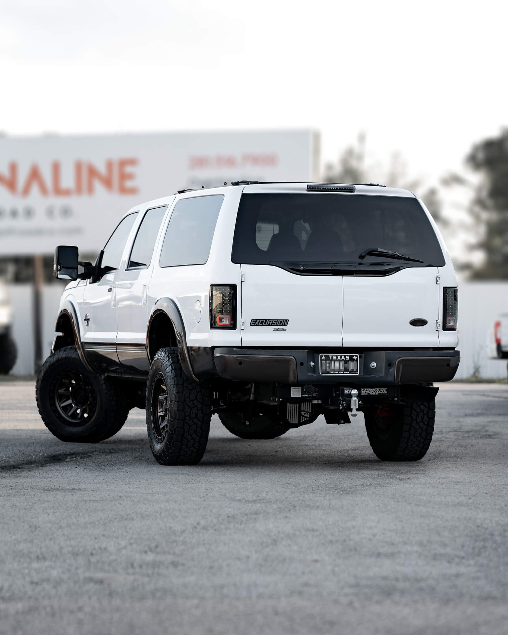 Ford Excursion Coil Spring Conversion